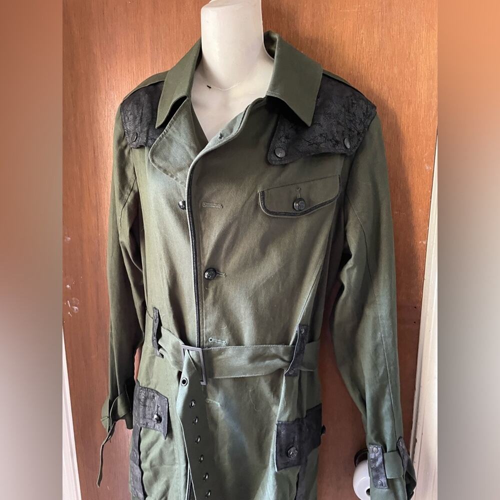 Lip service mallgoth military trench coat - Picture 4 of 11
